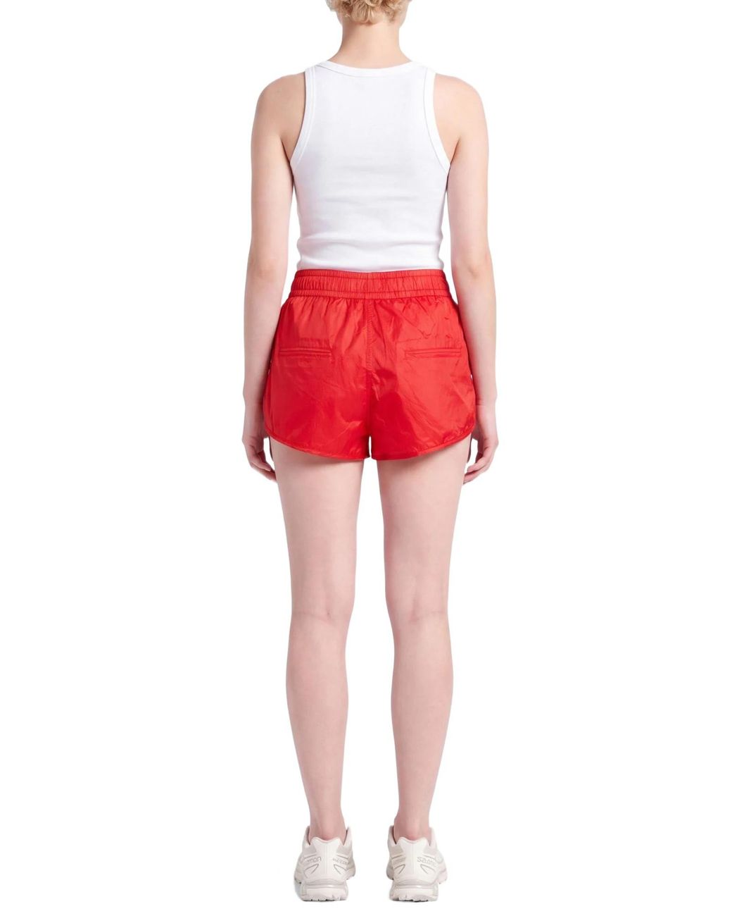 Isabel Marant Red Solidcolor Hot Shorts