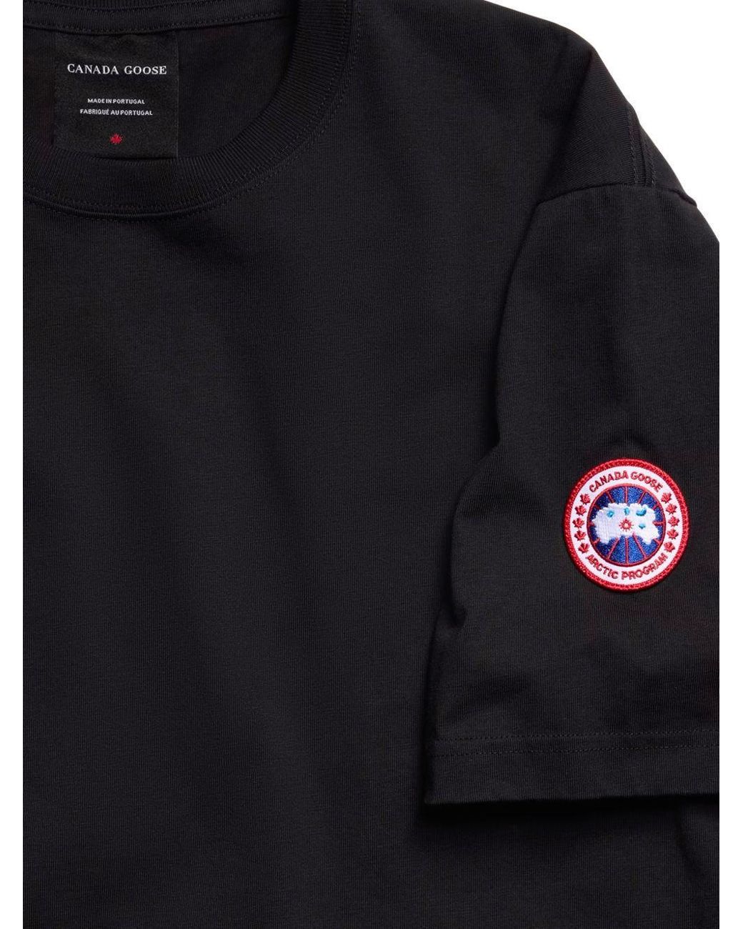 Canada Goose Black Novo T-Shirt for men