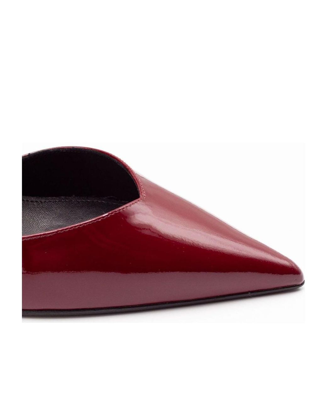 Chantal Thomass Red Chantal Side-Cut Ankle-Strap Heeled Pumps