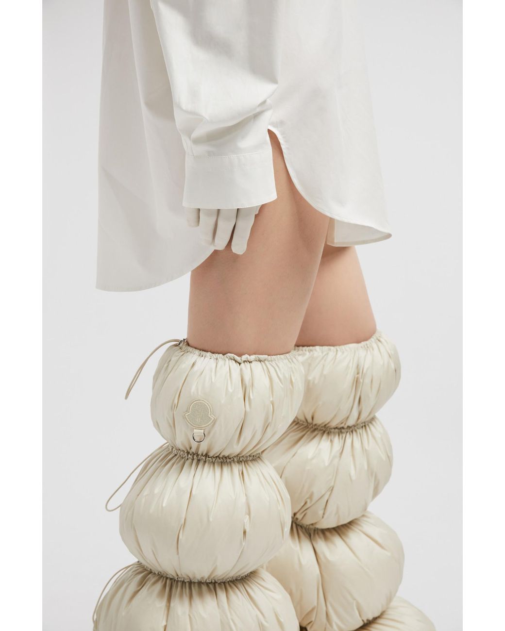 Moncler White X Willow Smith Long Sleeve Cotton Shirt
