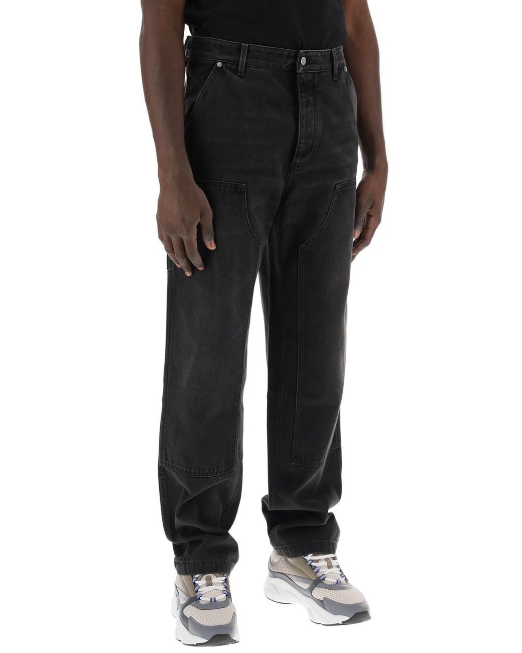 Dior Gray Carpenter Jeans for men