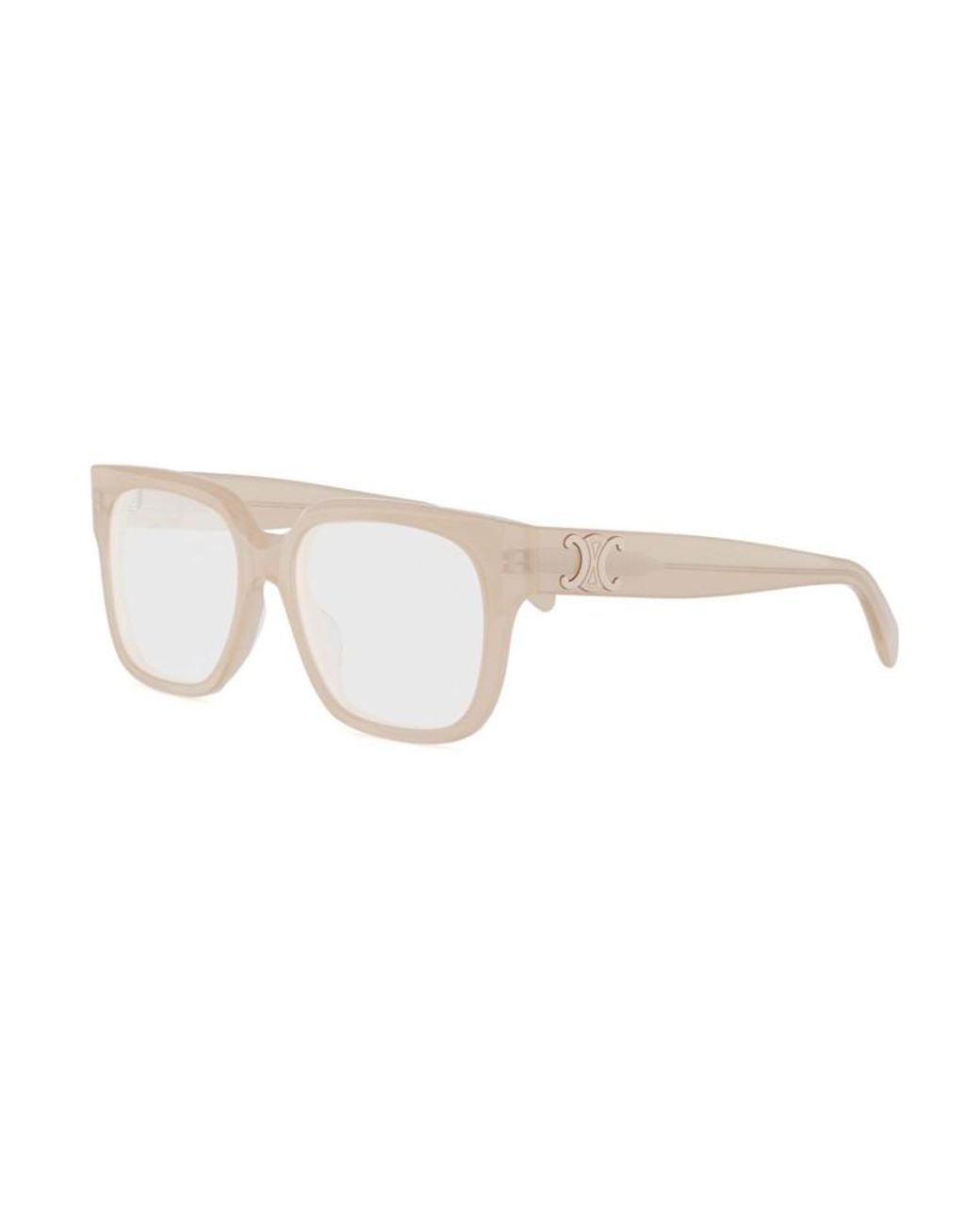 Céline White Full Frame Plain Mirror