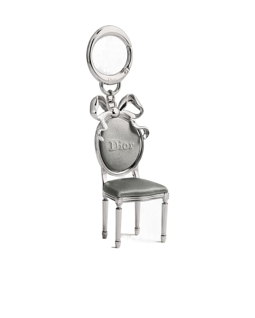 Dior White Icon Bag Charm