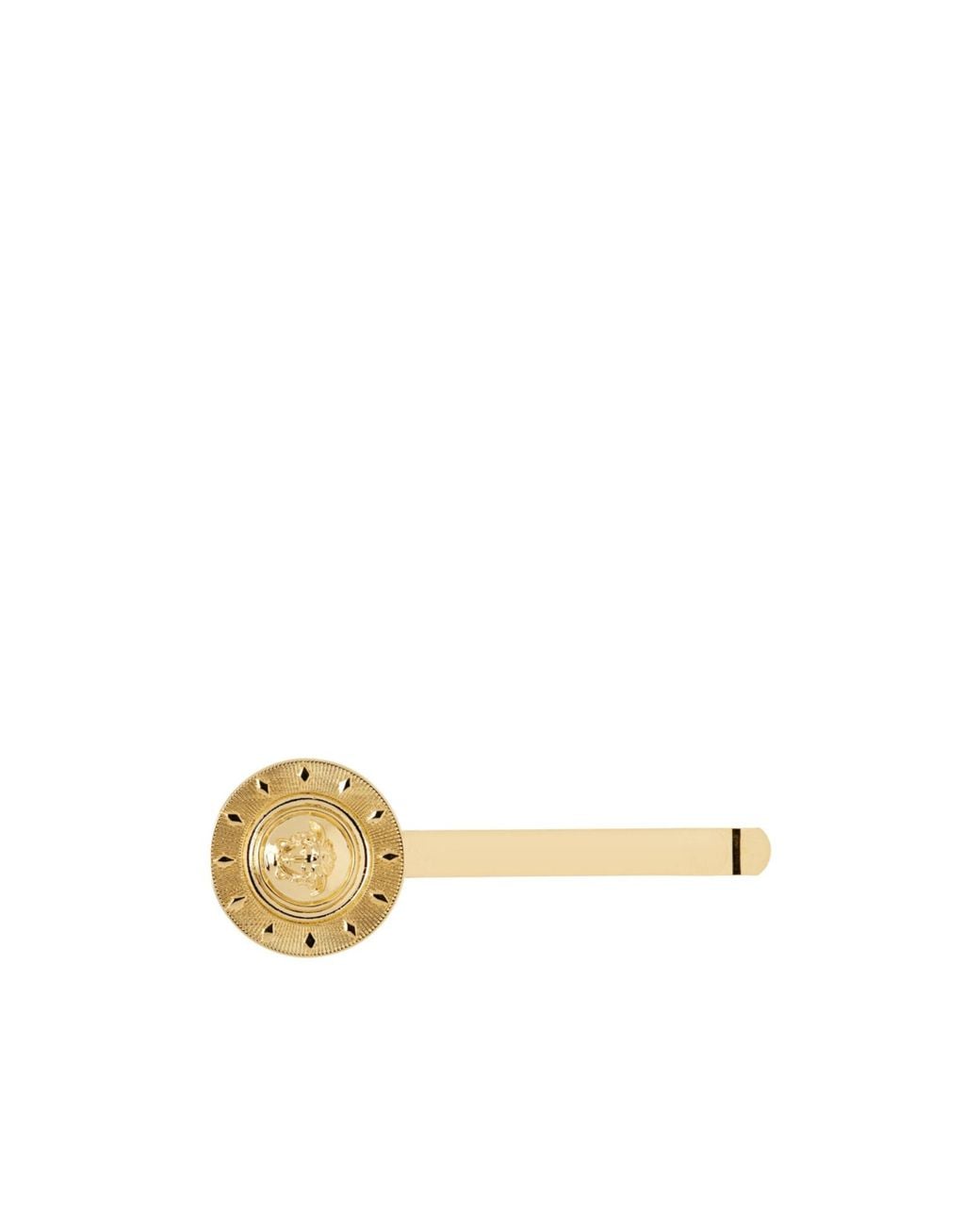 Versace White Medusa Bobby Pin Hair Clips