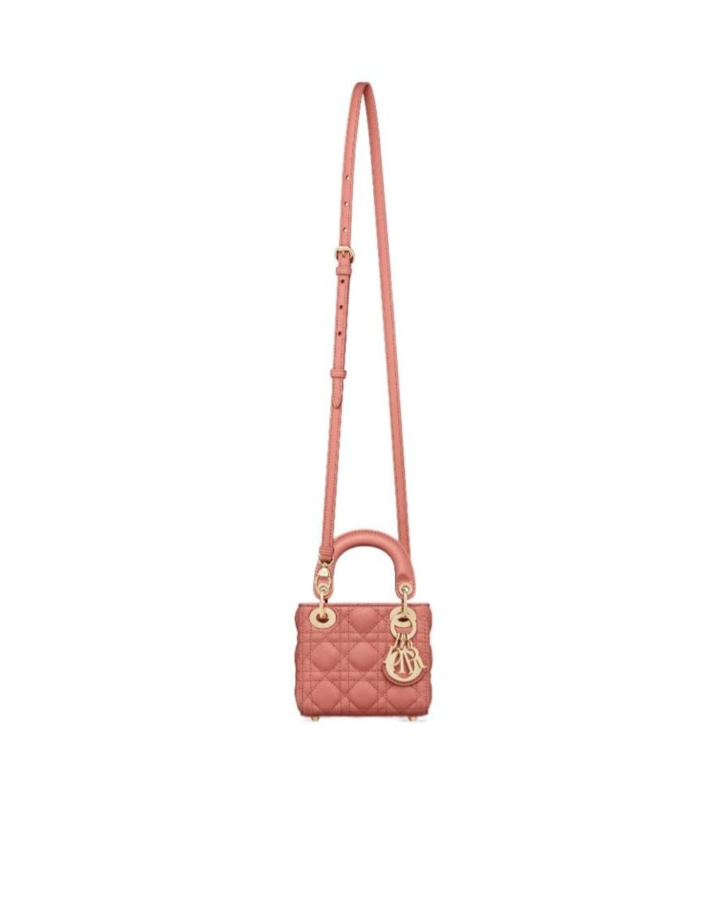 Dior Pink Micro Lady Bag