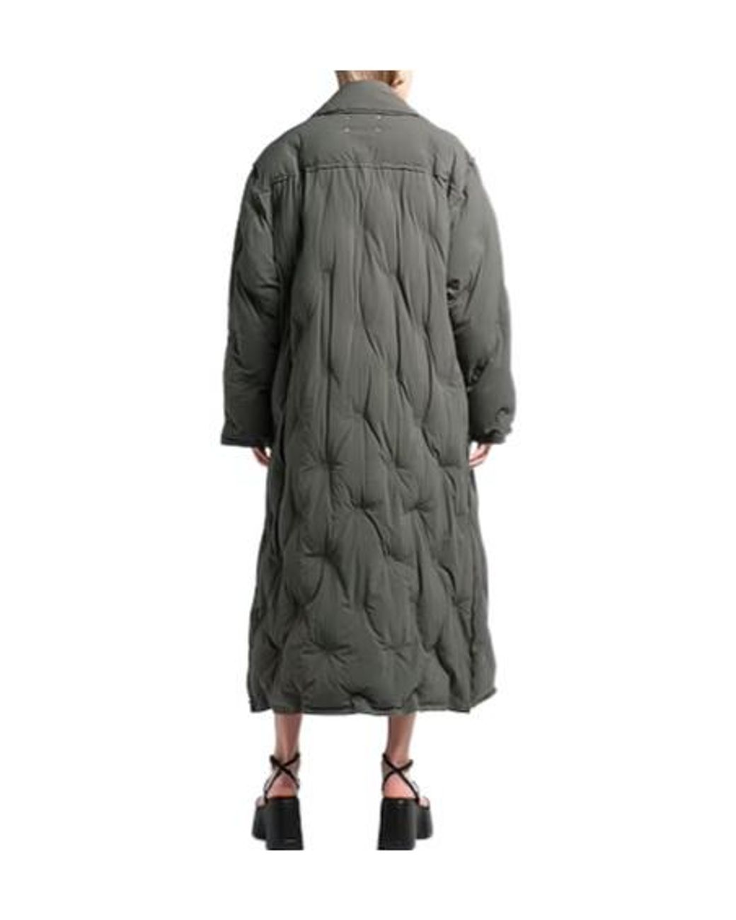 Maison Margiela Gray Minimalist Double-Breasted Jacket