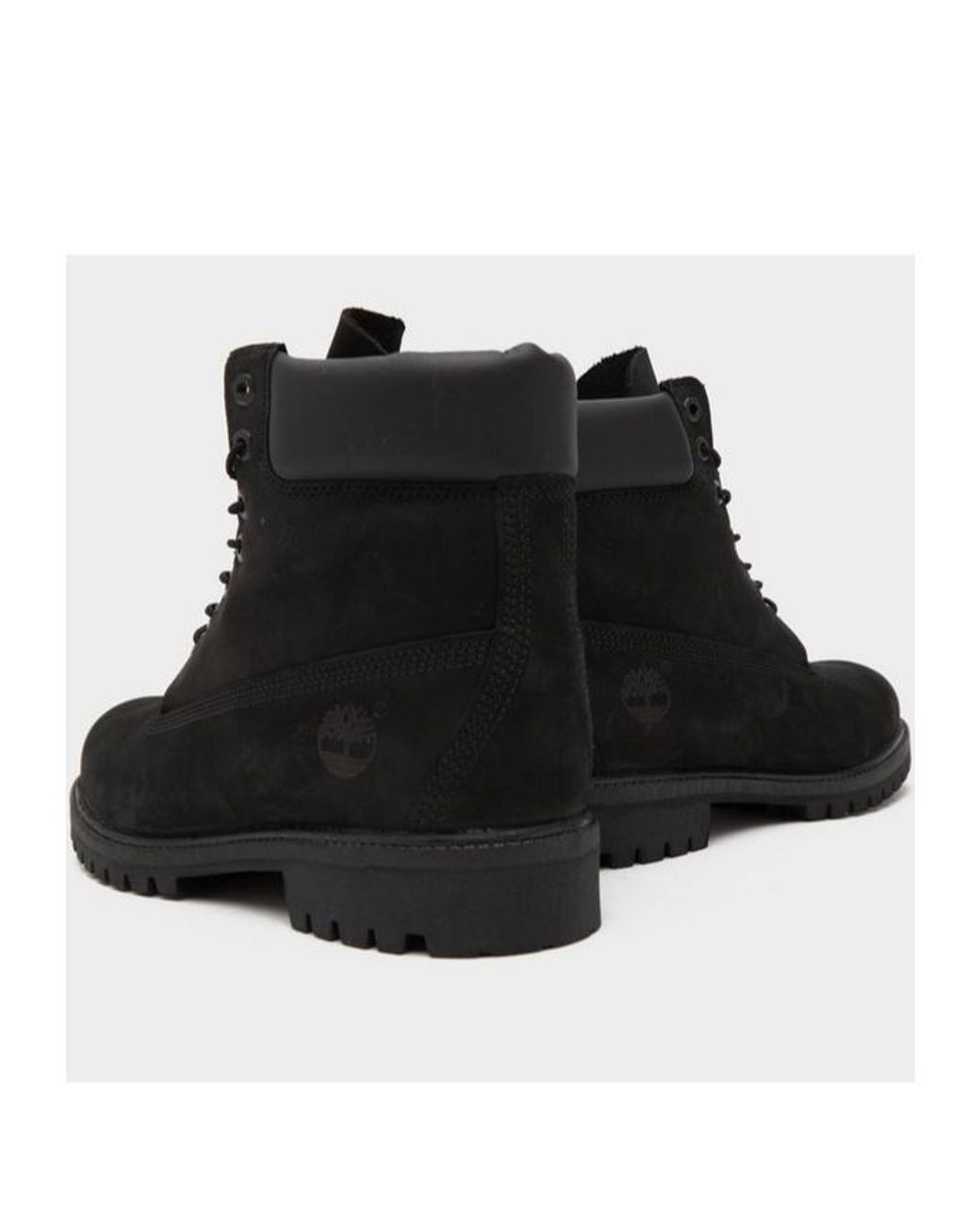 Timberland Black Premium Waterproof Lace-Up Boots for men