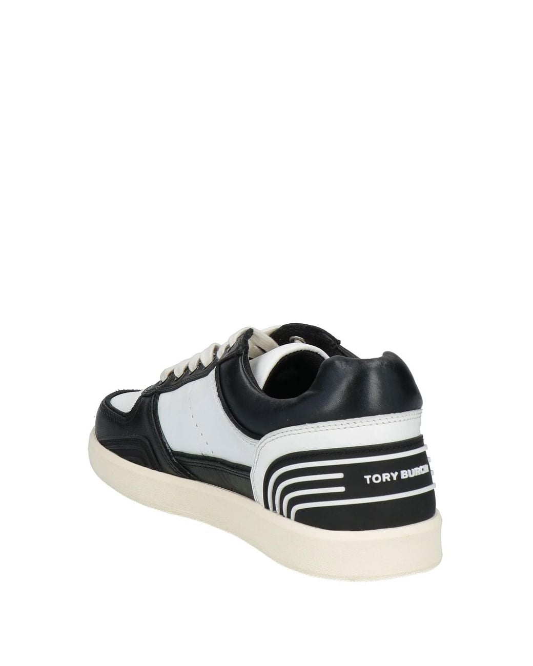 Tory Burch Black Minimalist Leather Casual Shoes