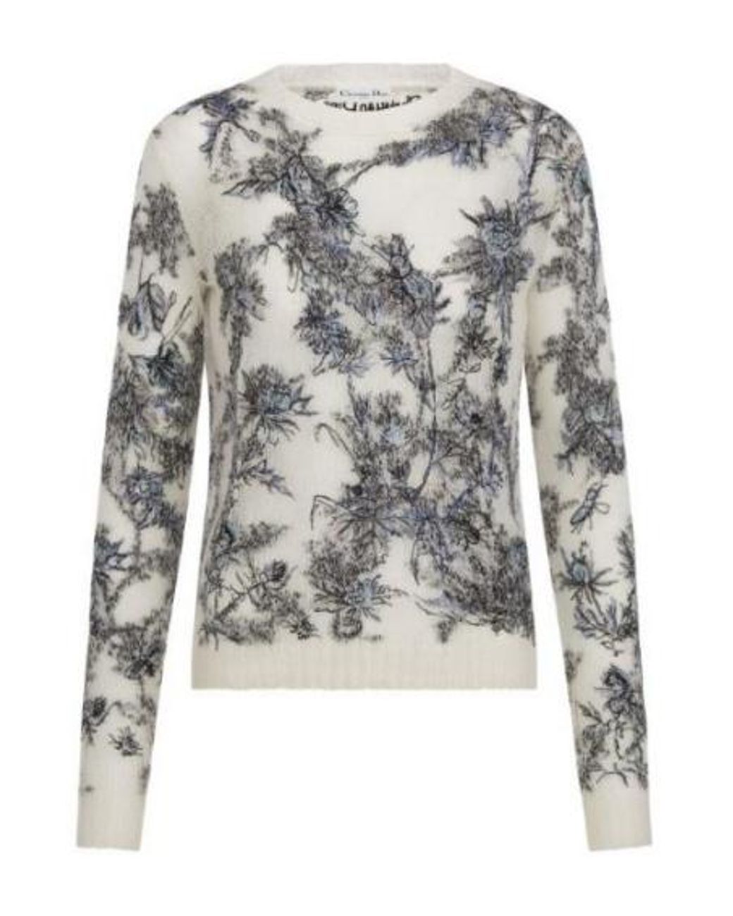 Dior Multicolor Embroidered Sweater