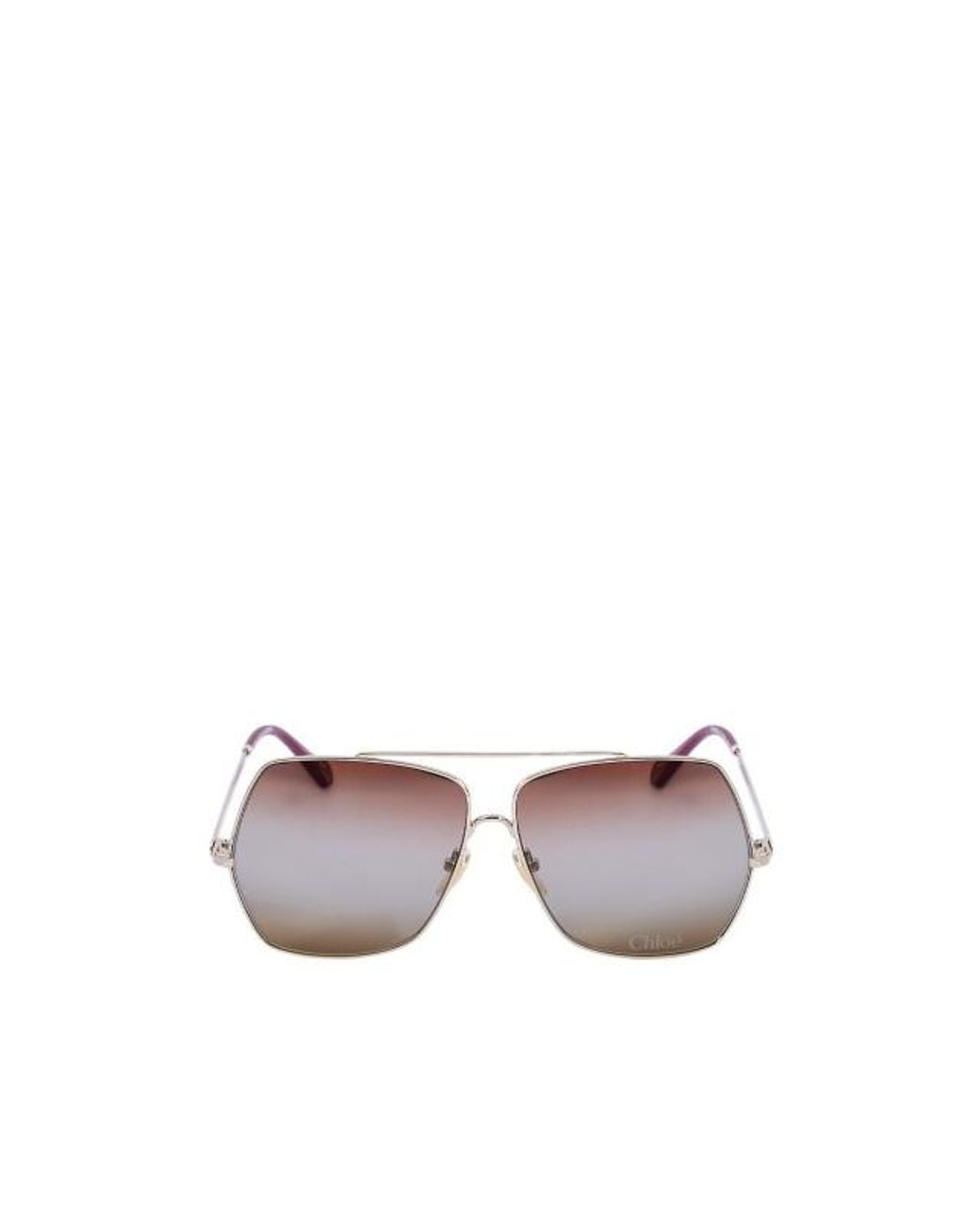 Chloé Multicolor Chloé Eyewear Square Frame Sunglasses