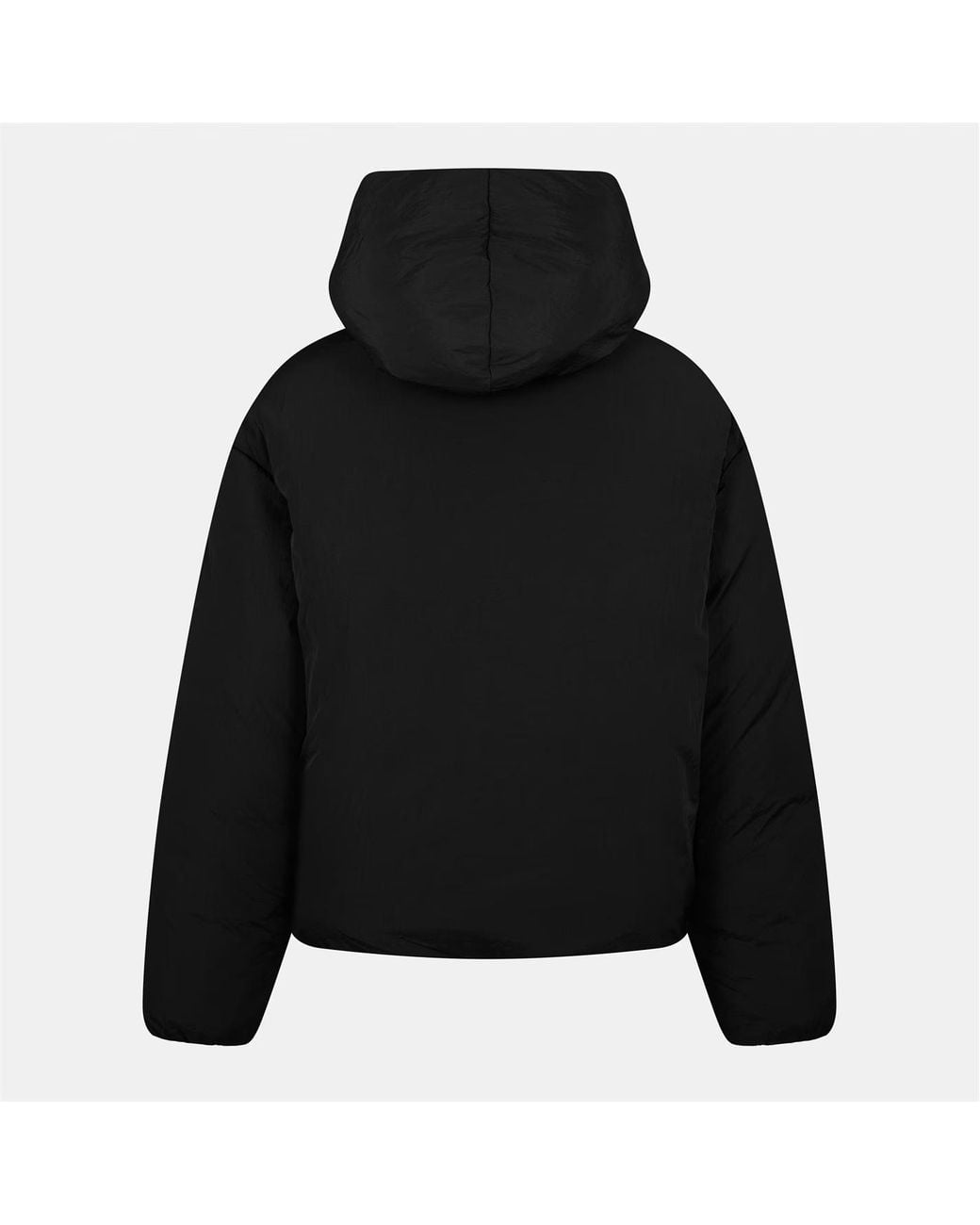 Jacquemus Black Long-Sleeved Hooded Cotton Jacket for men
