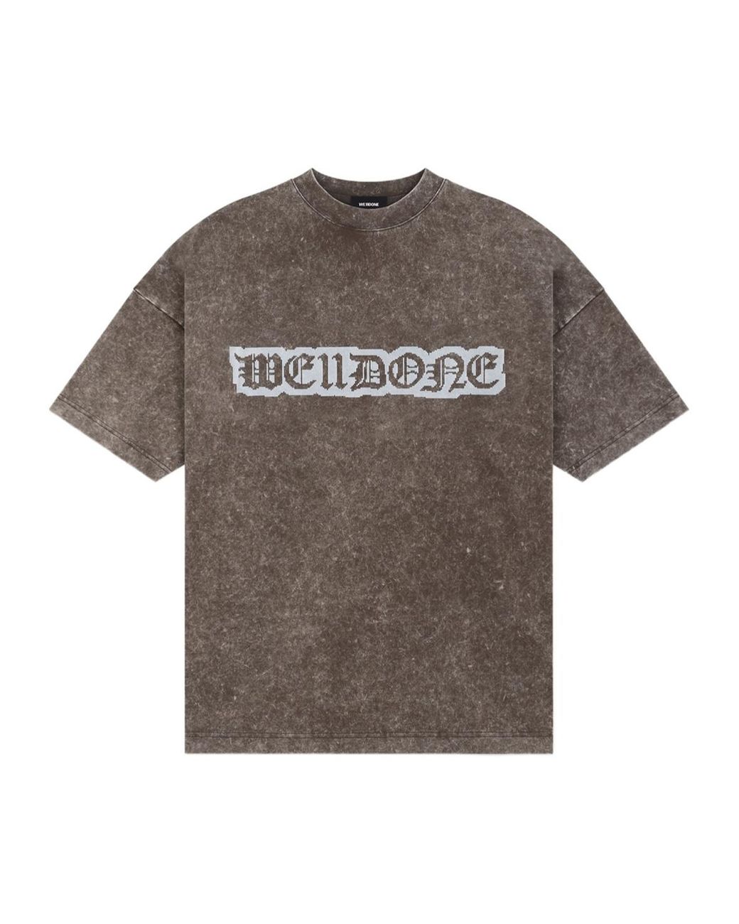 we11done Gray Open-Necked Shirt for men