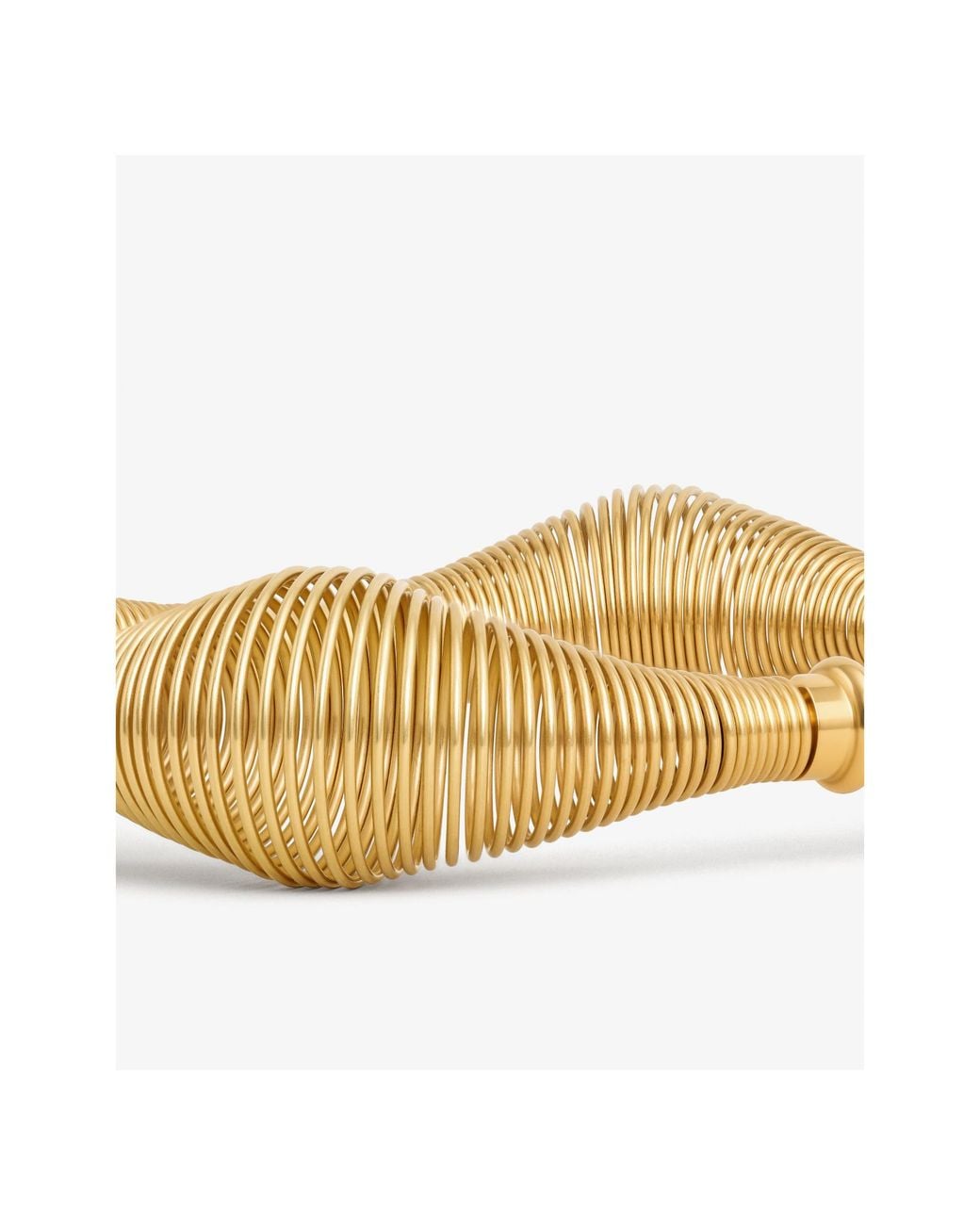 Alaïa Metallic Spiral Necklace