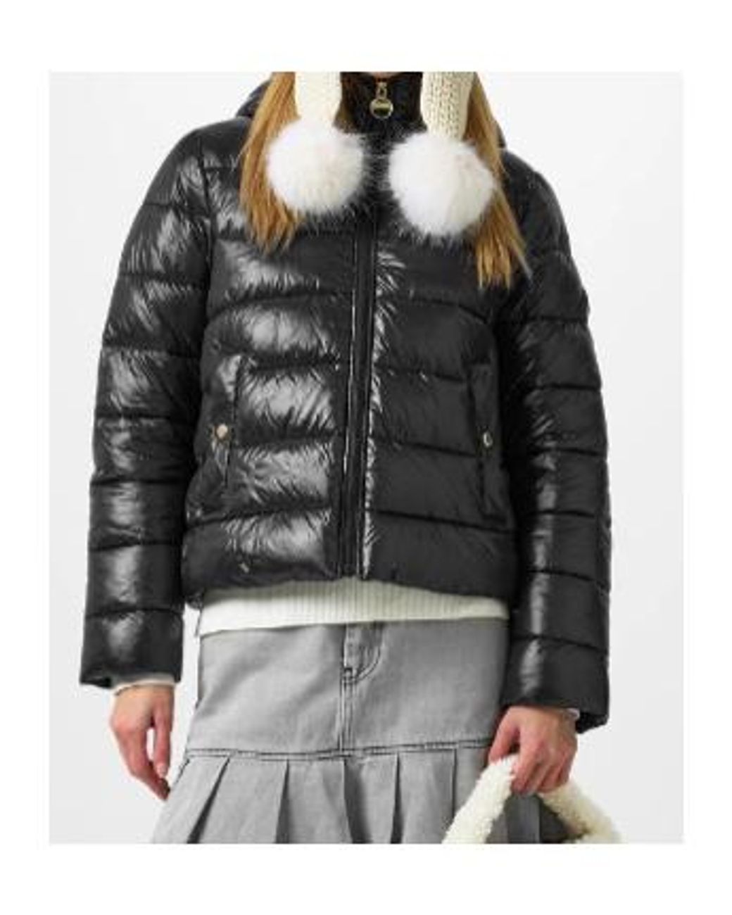 Barbour Black Quilted Jacket