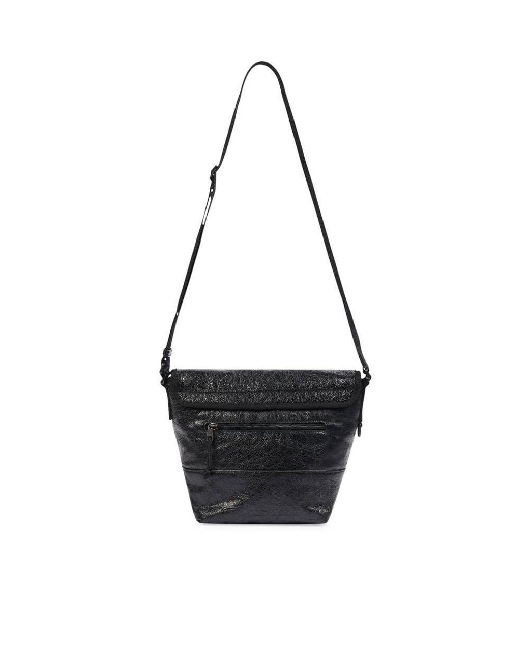 Balenciaga Black Explorer Messenger Bag Small for men