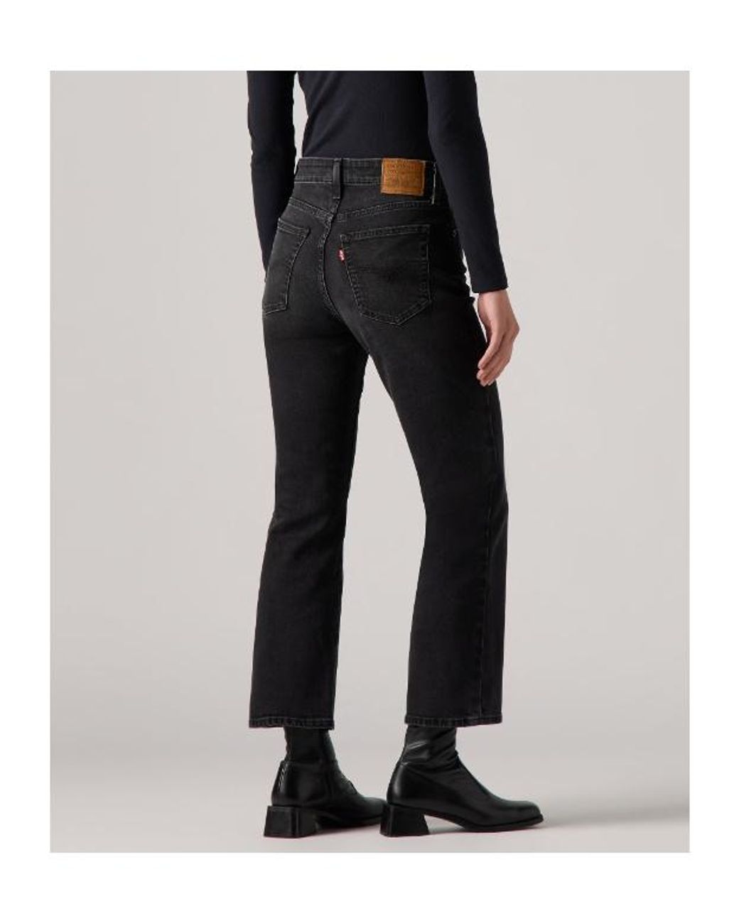 Levi's Blue 725 Kick Boot Bootcut Jeans