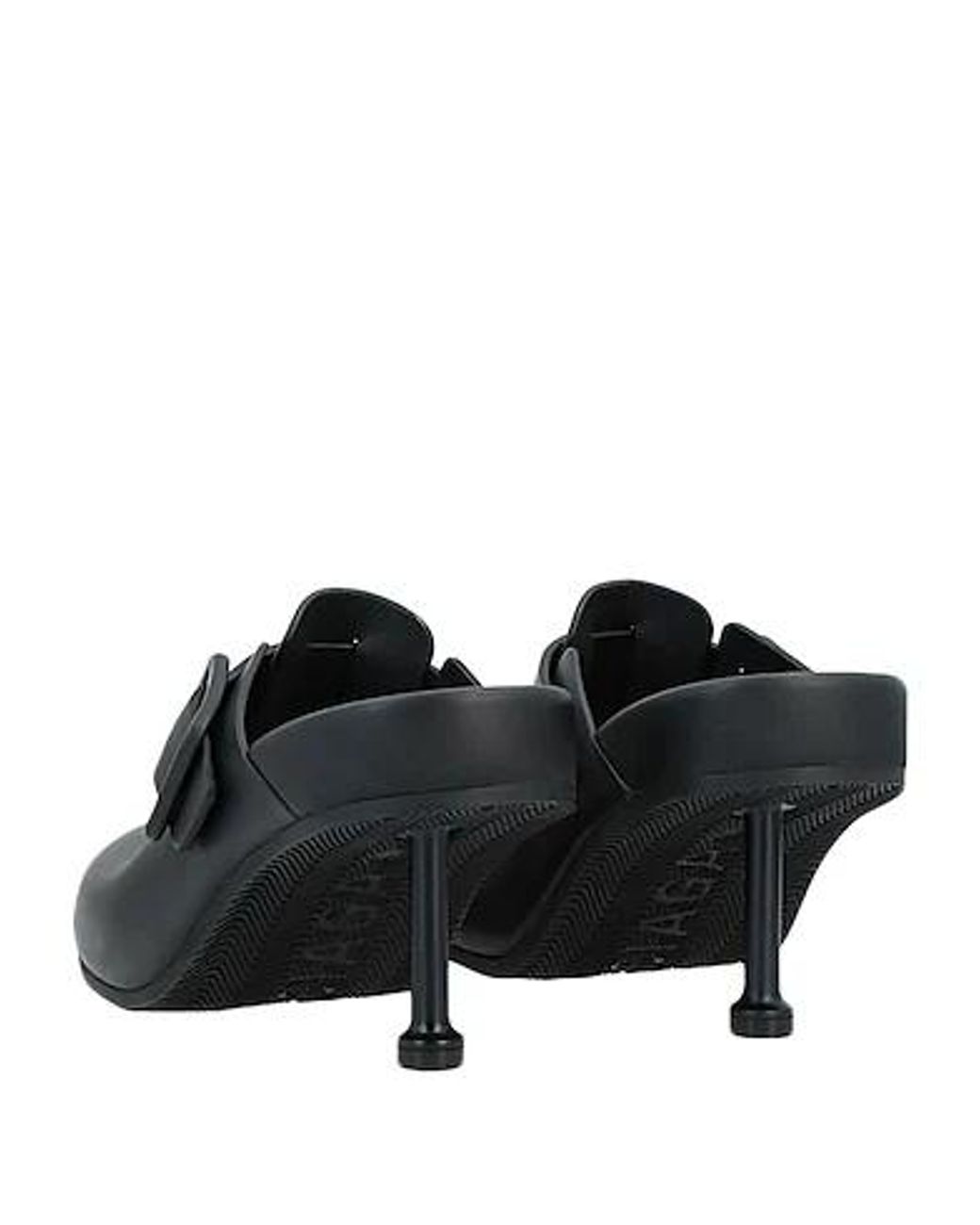 Balenciaga Black Mules And Clogs