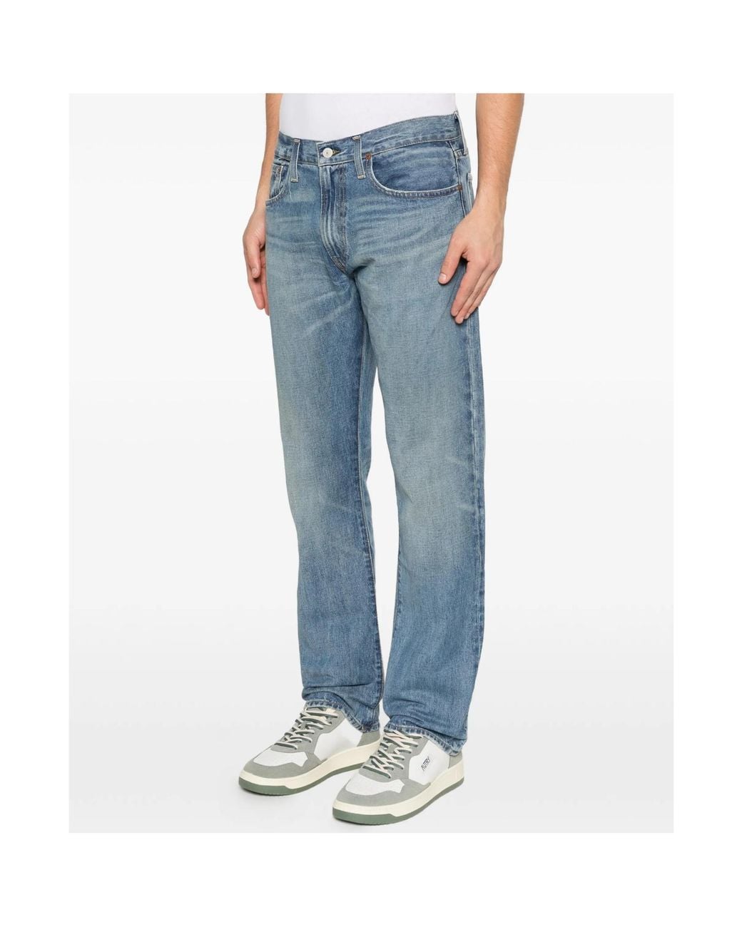 Polo Ralph Lauren Blue Logo-Patch Jeans for men