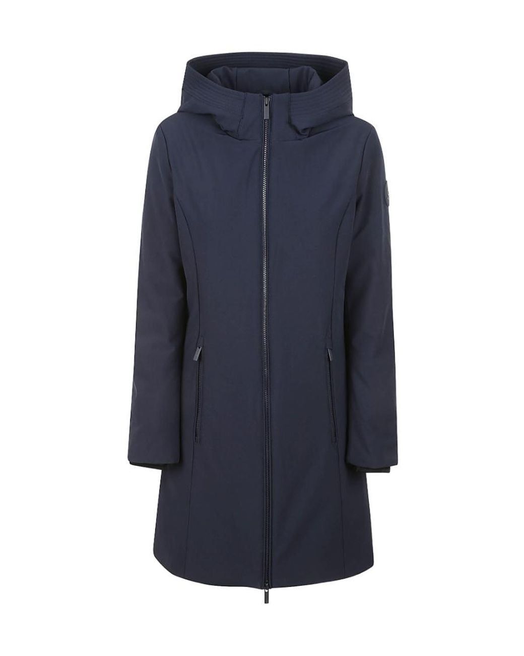 Woolrich Blue Firth Hooded Padded Jacket