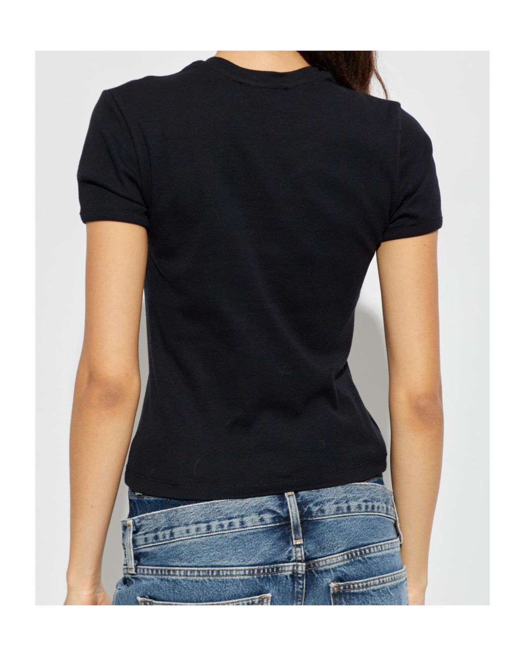 Coperni Black Leopard Printed Baby T-Shirt