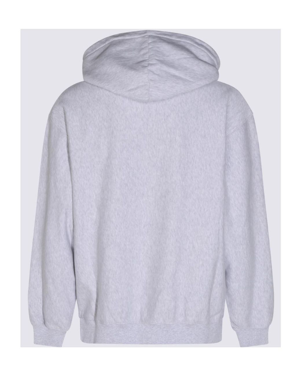 Céline Gray Long-Sleeved Hooded Sweatshirt for men