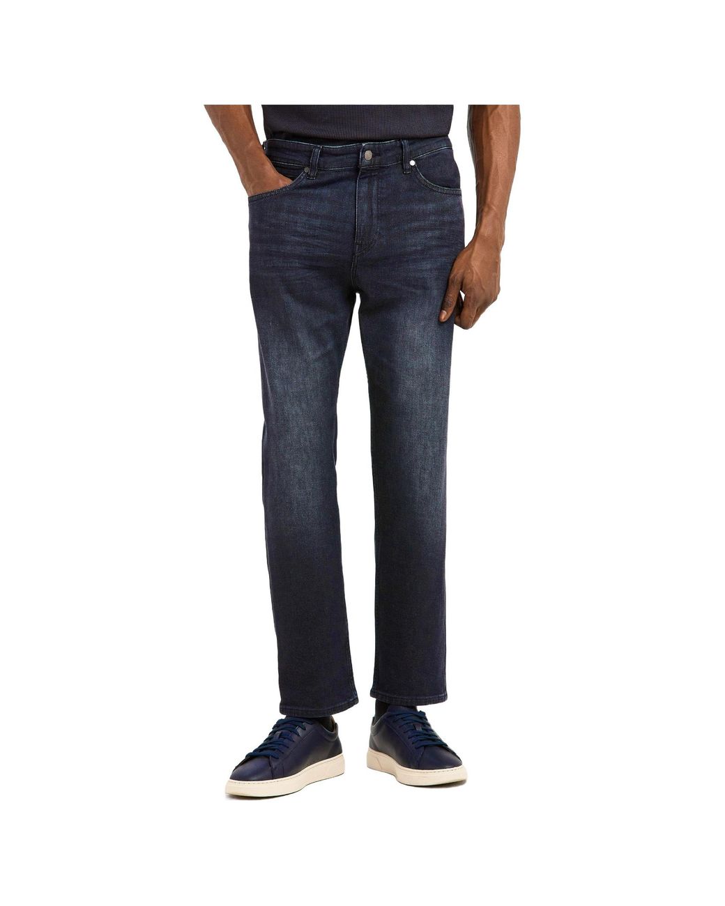 Boss Blue Simple Jeans for men