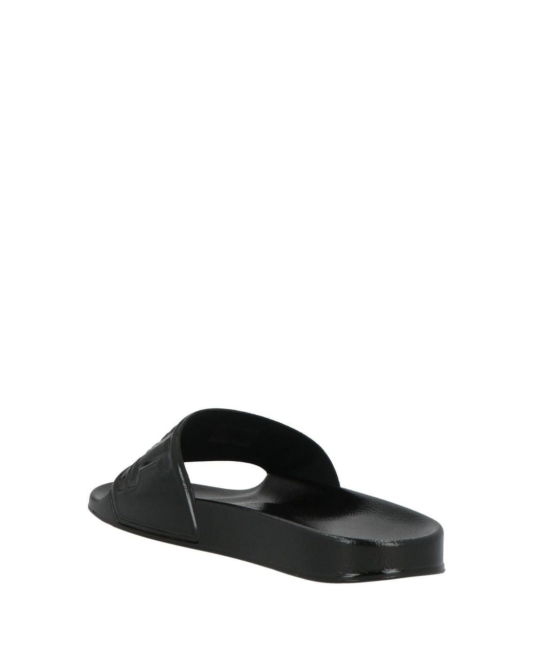 DIESEL Black Simple Slippers
