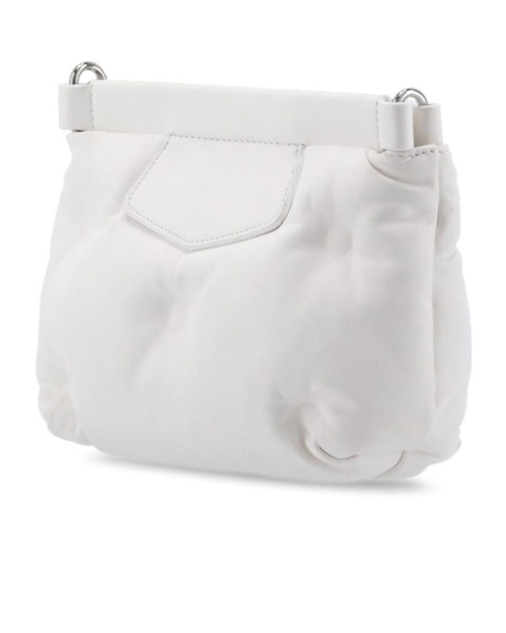 Maison Margiela Gray Glam Slam Carpet Quilted Mini Crossbody Bag