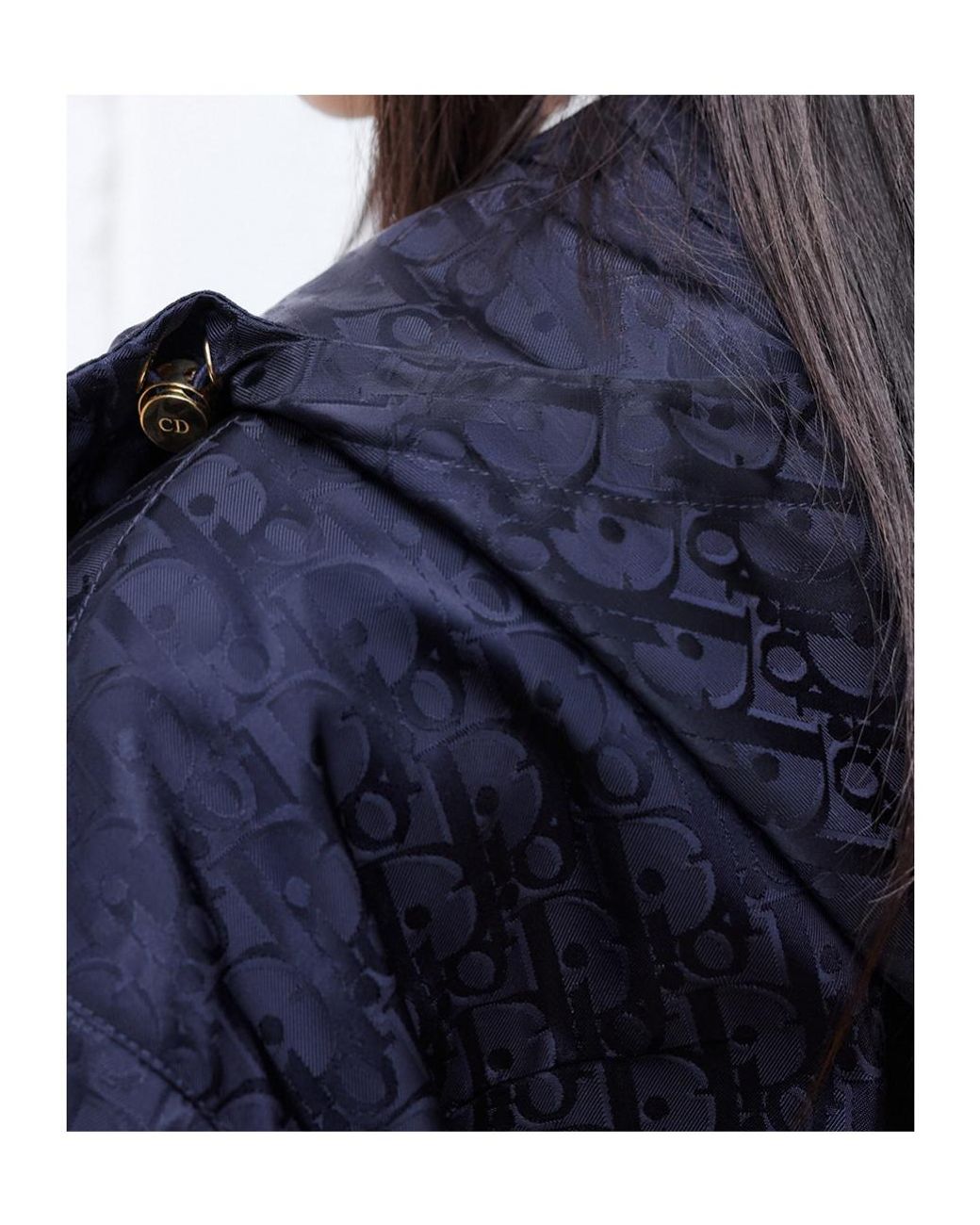 Dior Blue Zipped Jacket