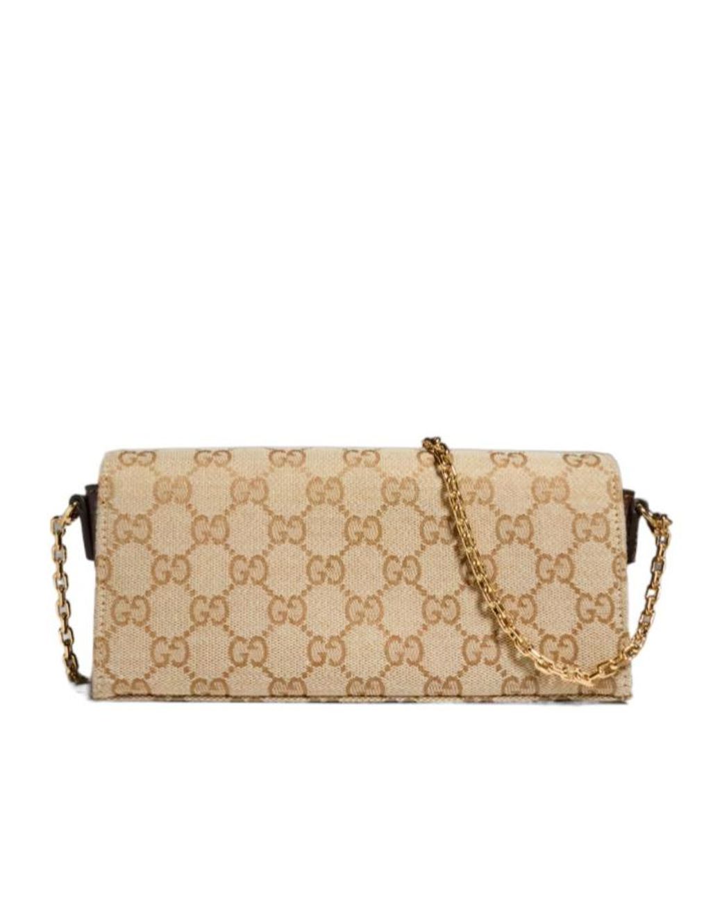 Gucci Natural Chain Horsebit Wallet