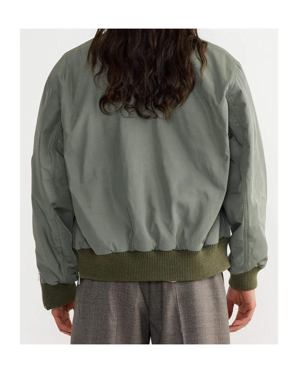 Dries Van Noten Green Long Sleeve Casual Jacket for men