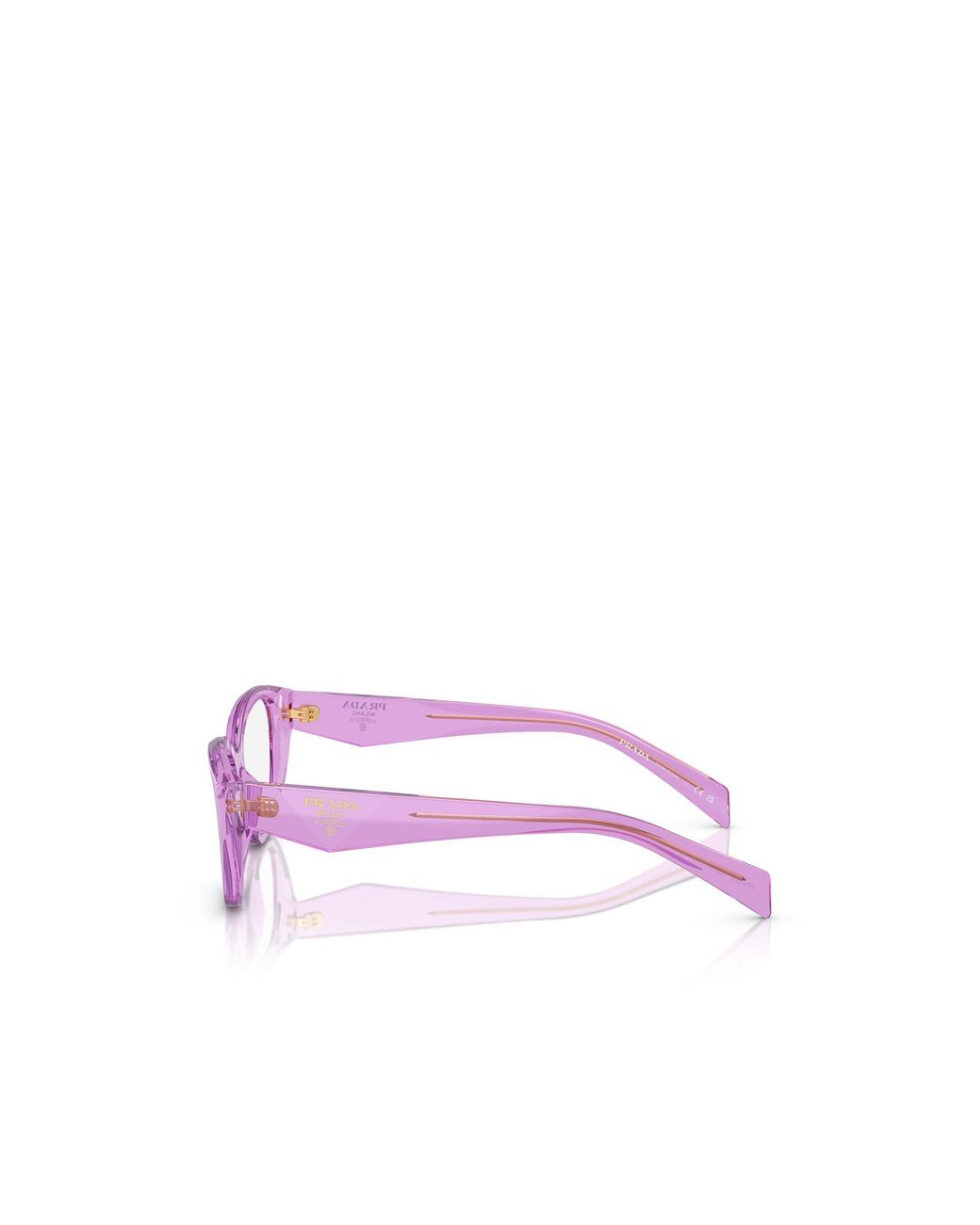 Prada Pink Eyewear Cat-Eye Glasses