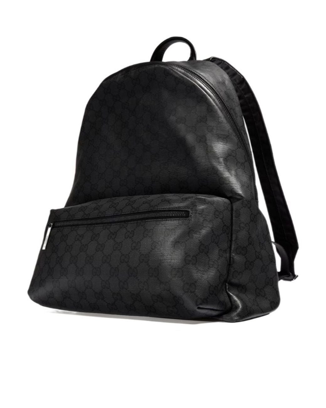 Gucci Black Essence Classic Medium Backpack for men