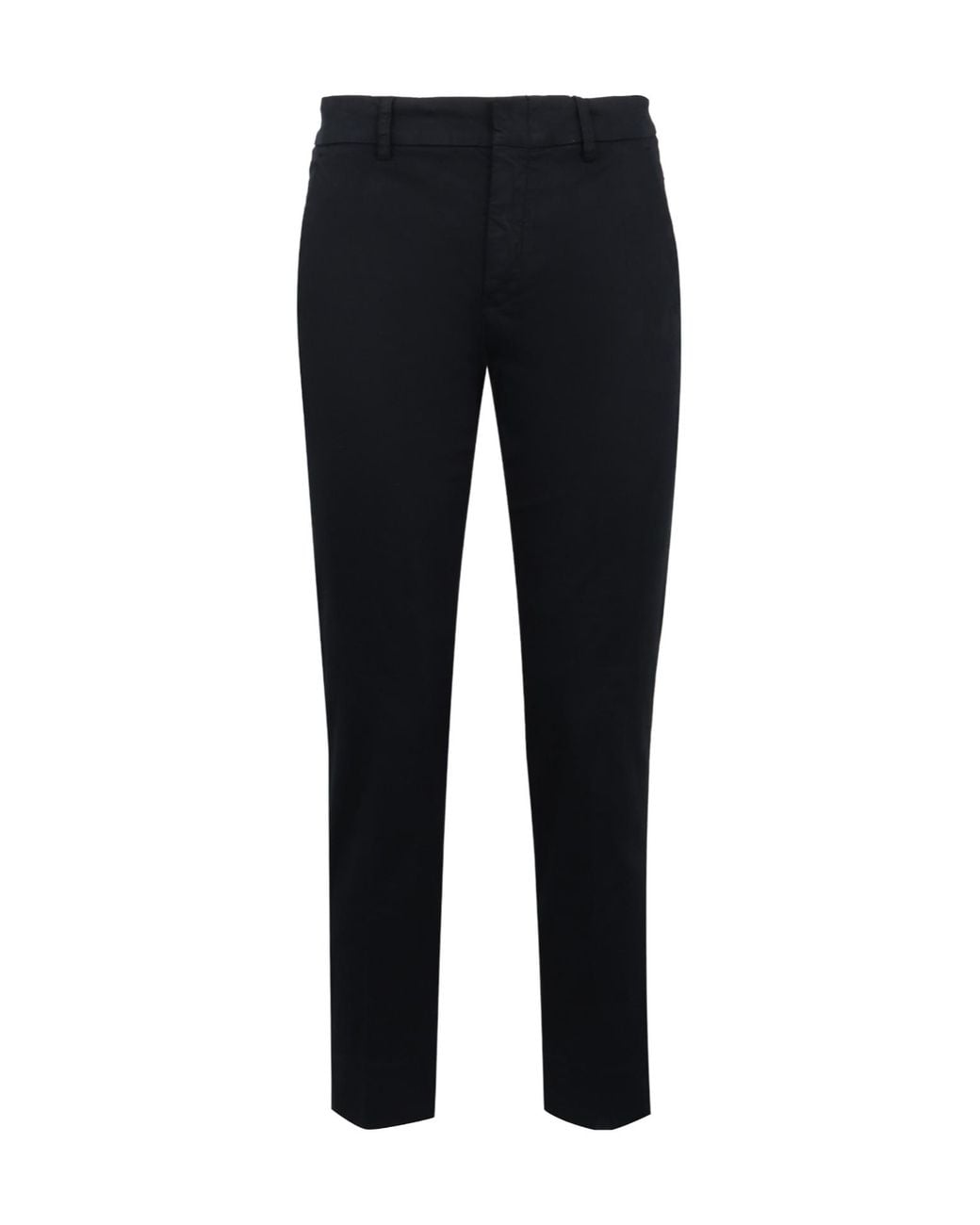 Aspesi Black Logo Casual Pants