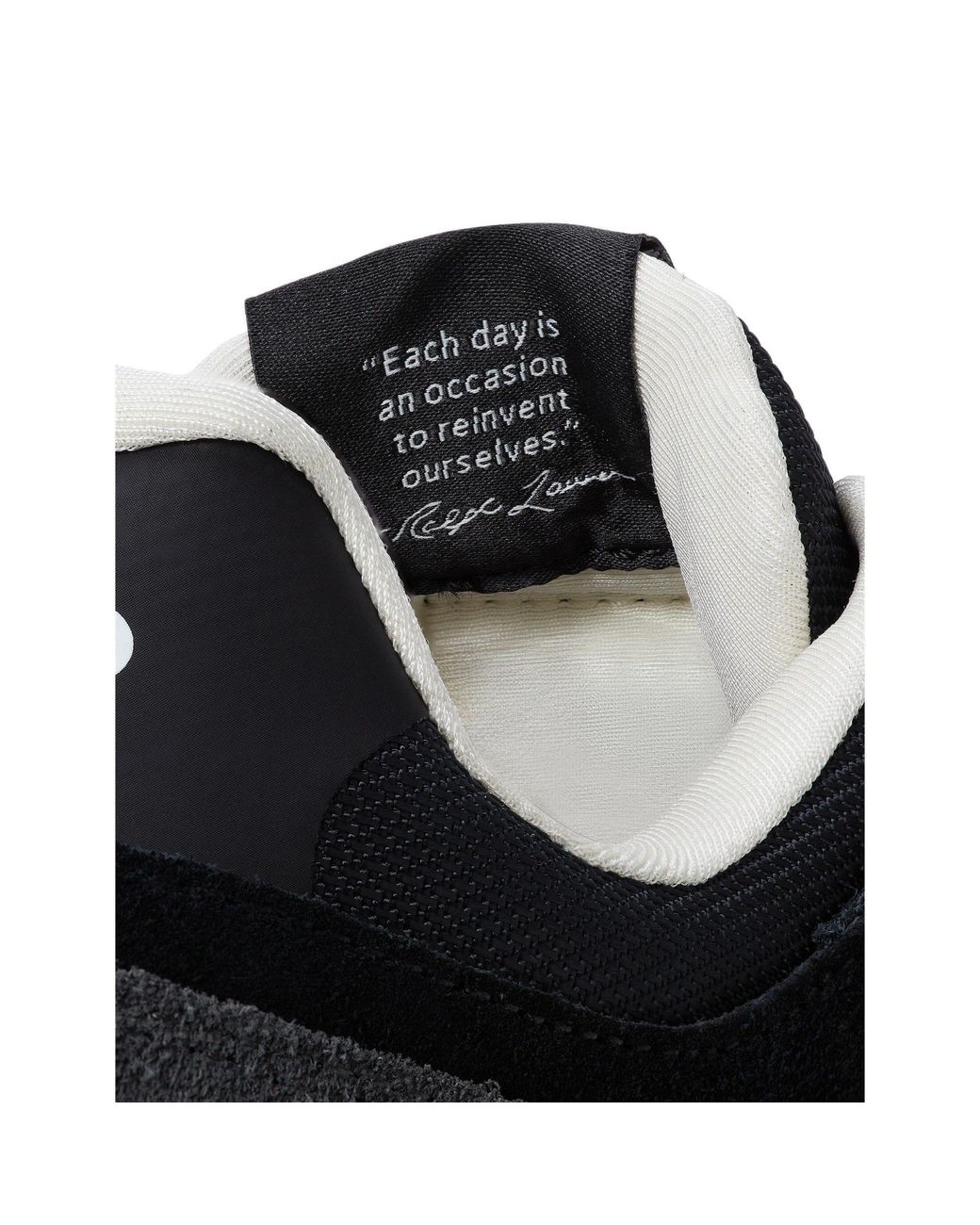 Polo Ralph Lauren Black And Casual Shoes for men