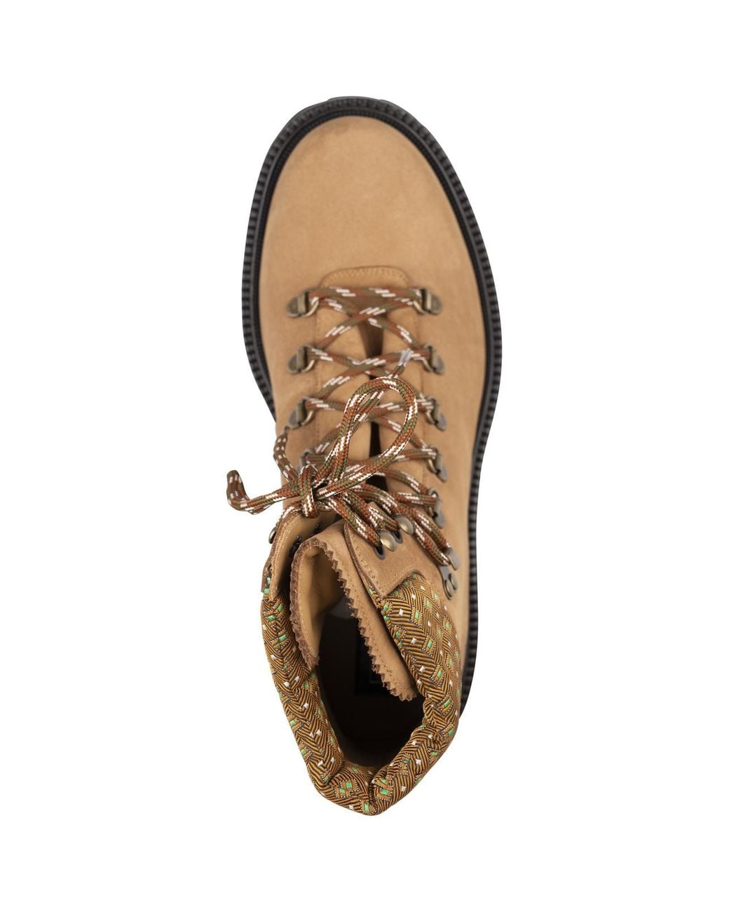 Etro Brown Trekking Ankle Boots for men