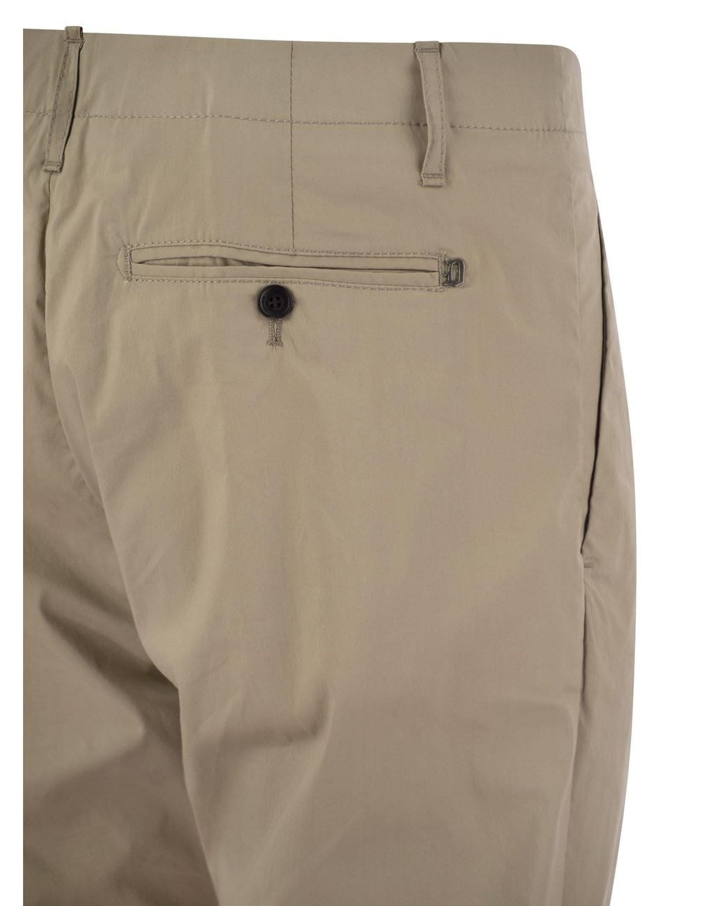 Dondup Natural Pleated Tailored Trousers for men