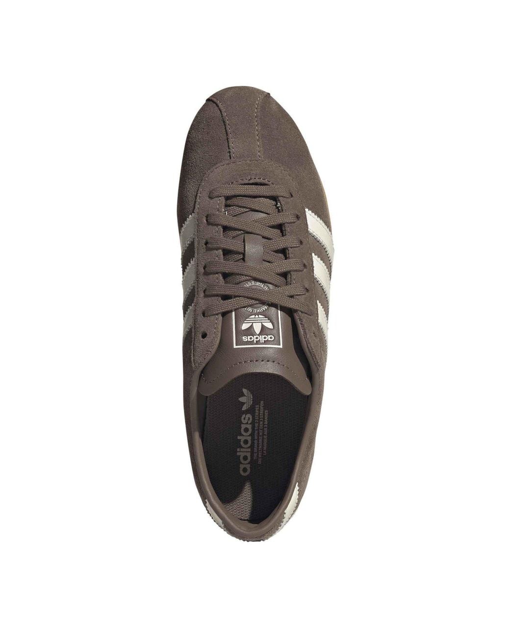 Adidas Originals Brown Suede Low-Top Sneaker