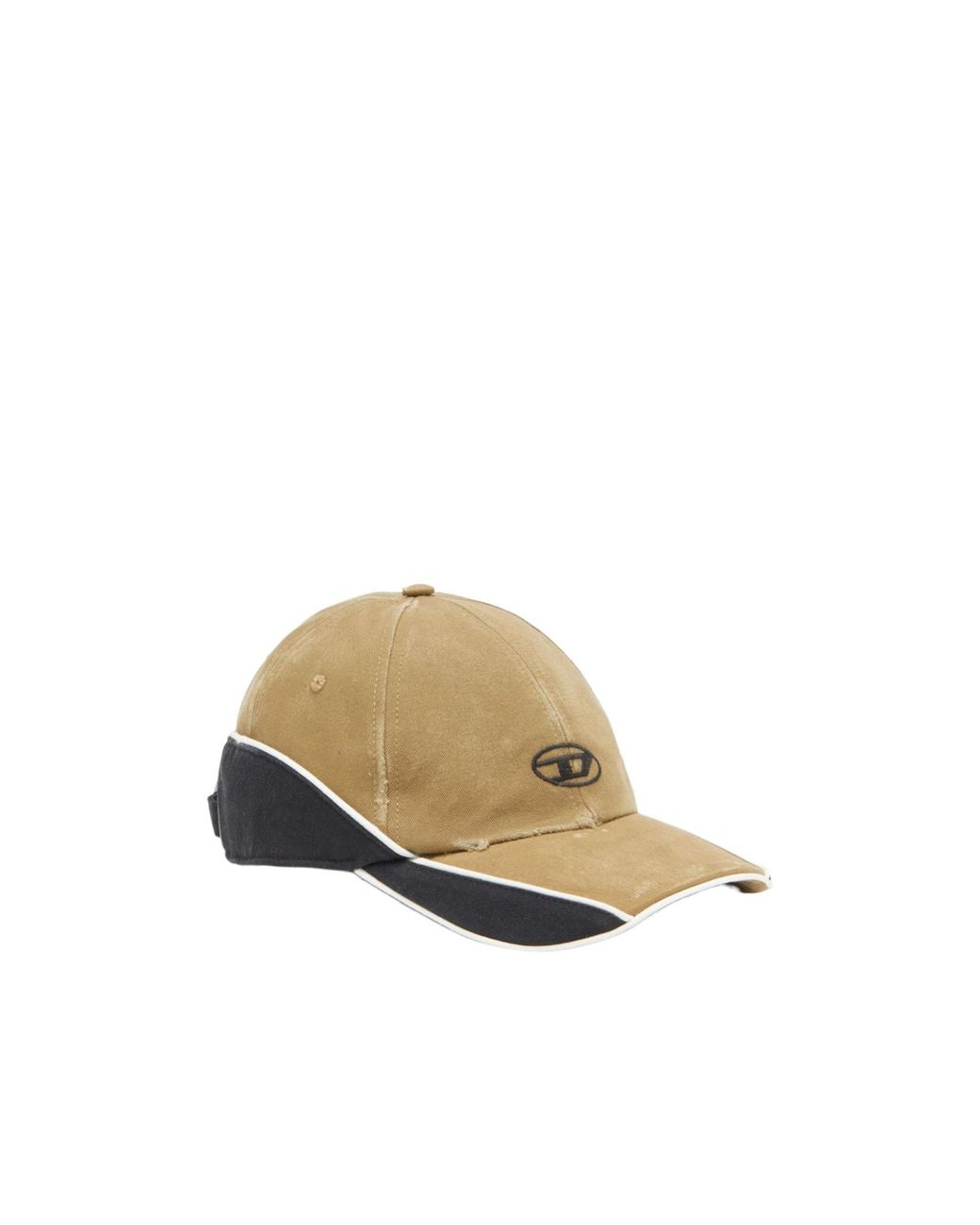DIESEL White C-Dale Logo-Embroidered Cap for men