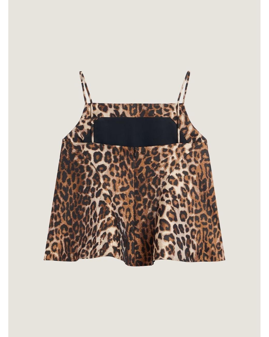 Givenchy Brown Sliced Top
