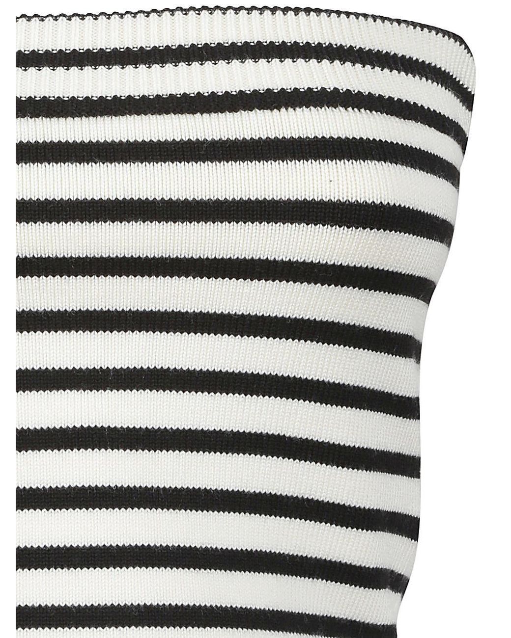 Céline White Bustier