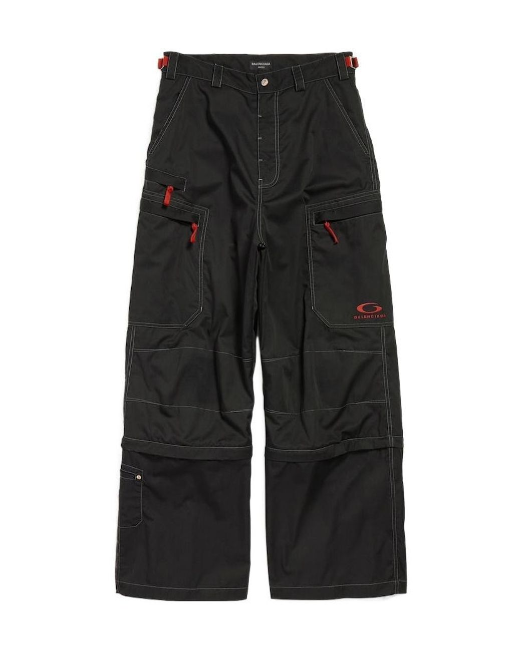 Balenciaga Utility Work Pants in Black for Men | Lyst