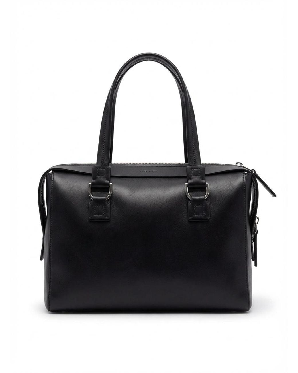 Sportmax Black Zippered Shoulder Bag
