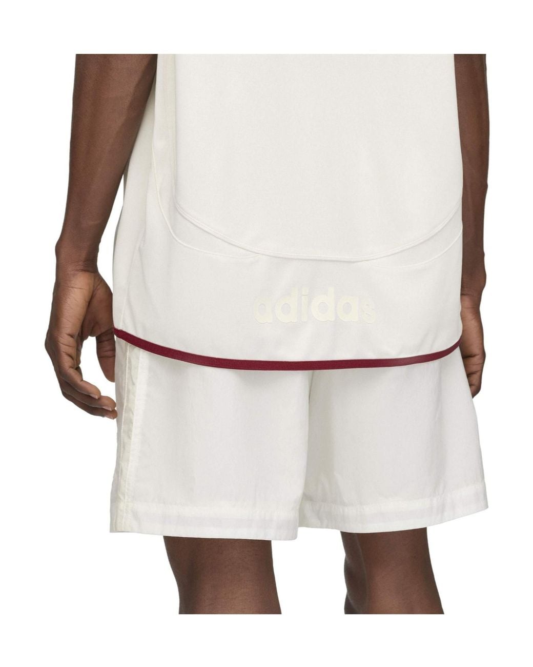Adidas Originals White Raglansleeve Sport Top