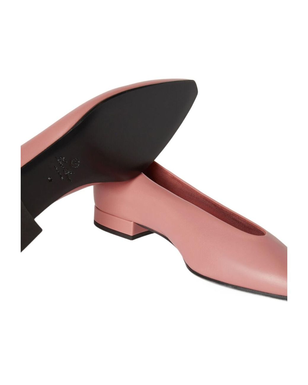 Loro Piana Pink Pointed Rebecca Ballet Flats