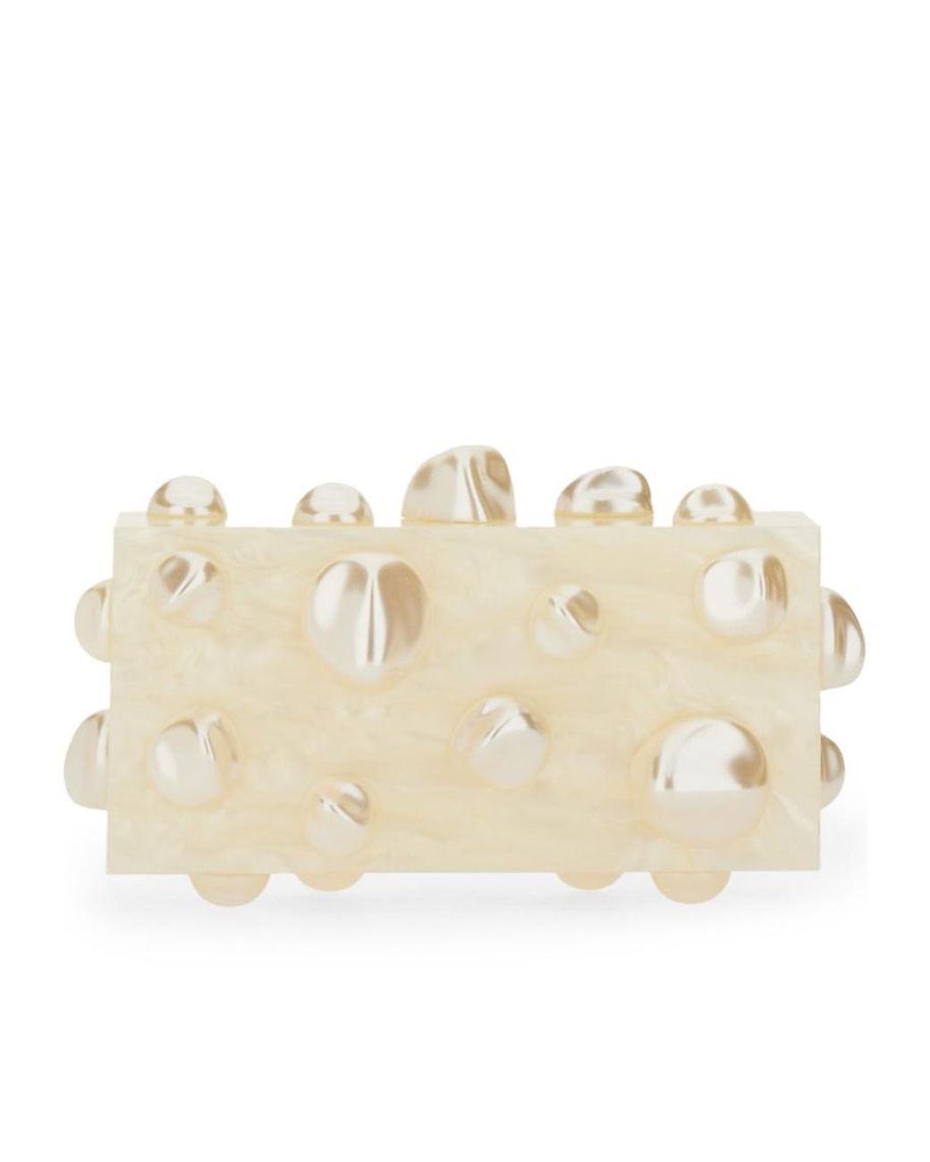 Cult Gaia Natural Orbs Clutch Bag