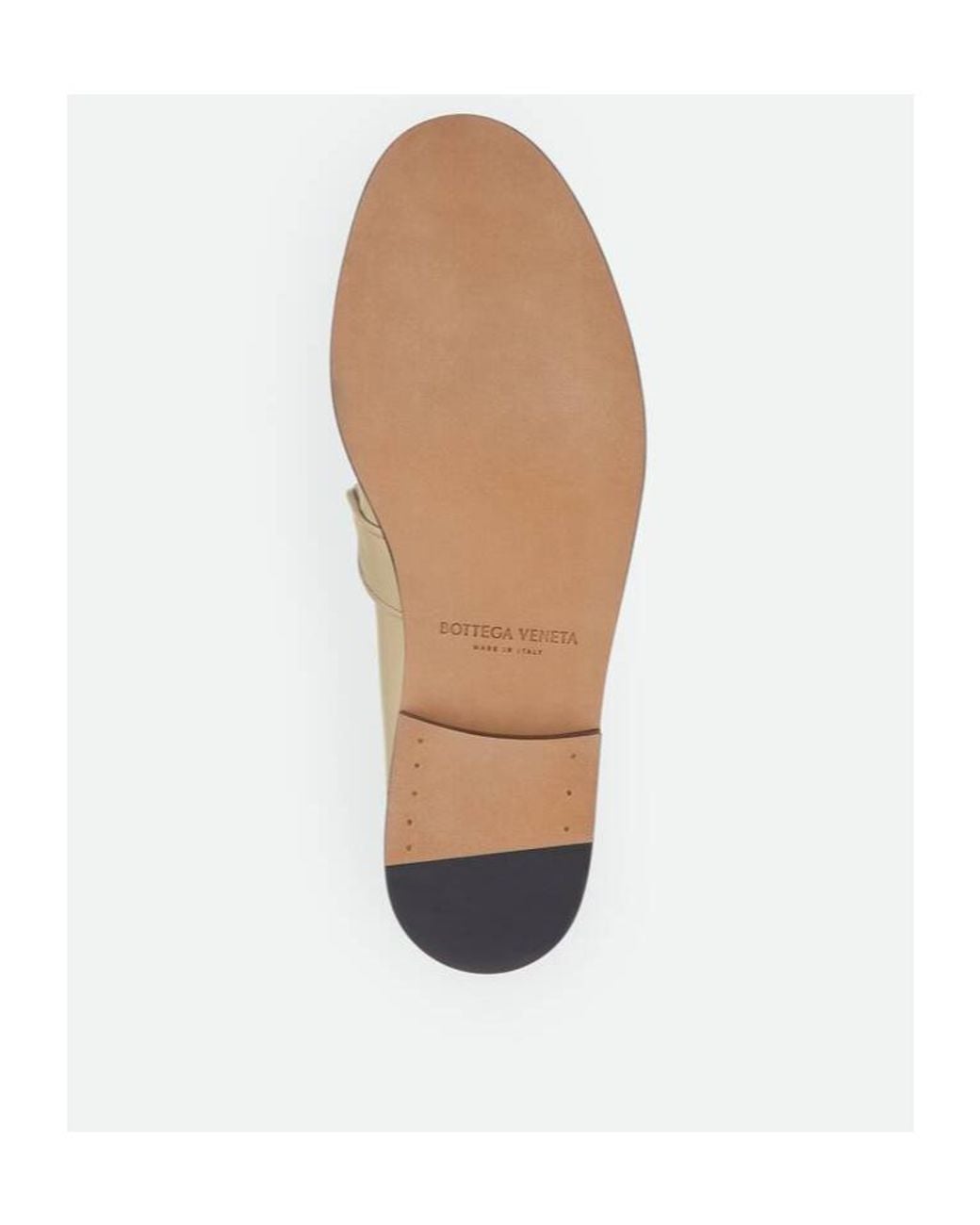 Bottega Veneta White Astaire Slip-On Loafers