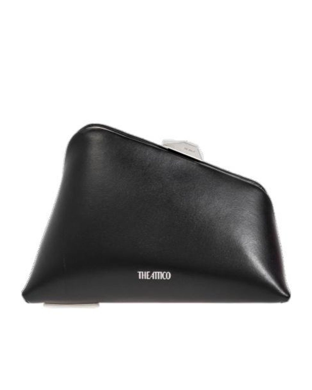 The Attico Black The Midnight Clutch Bag