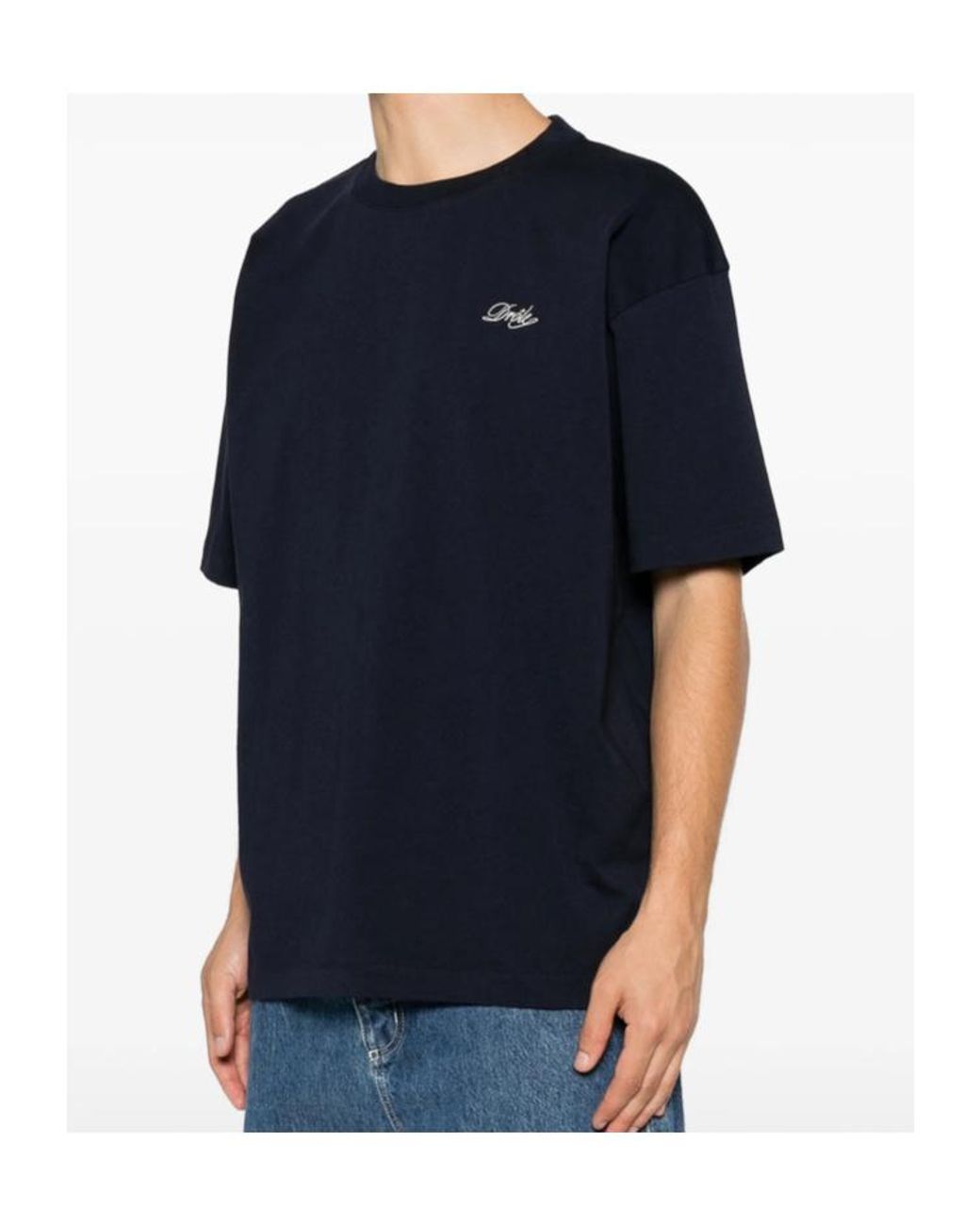 Drole de Monsieur Blue Drôle De Monsieur Belissima Logo T-Shirt for men