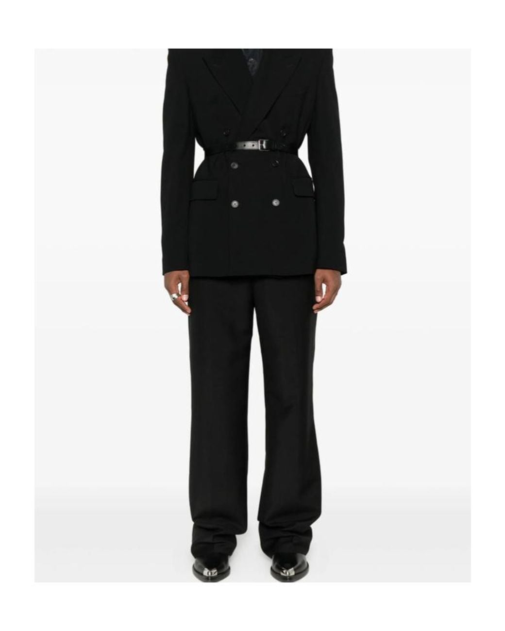 Alexander McQueen Black Trousers for men